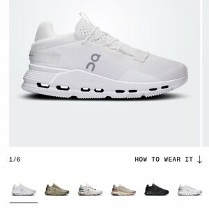 On Men's White Sneakers